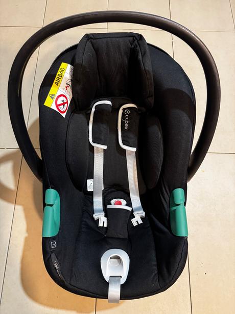 Cybex aton b2 i-size volcano black + cybex base on, cybex