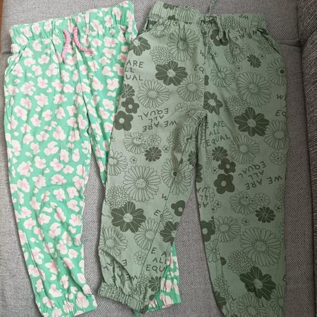 Letné nohavice 104/110, 3,5-5 rokov, h&m,110