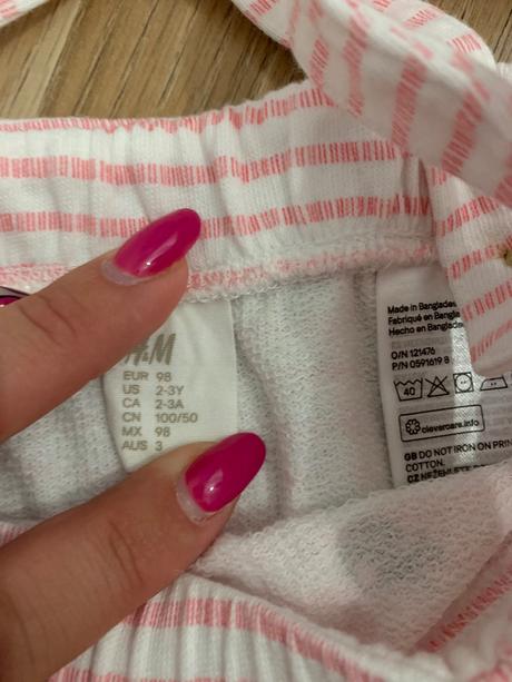 Dievcenska sukna na traky, h&m,98