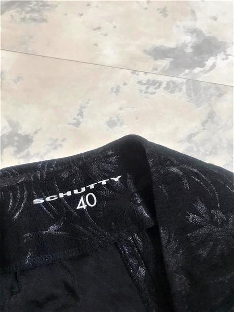 Luxusné spoločenské rozšírené nohavice, 40