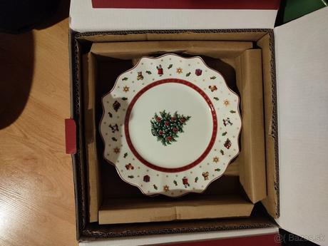 Villeroy boch vianočné taniere, 