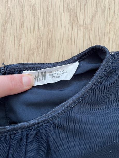 Tylove lahke saty, h&m,134