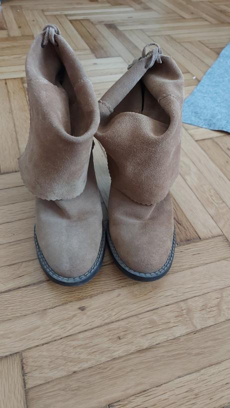 Talianske kožené kotníkové čižmy 39, 39