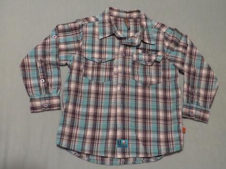 Chlapčenská frajerská košela - veľ. 110/116, 110