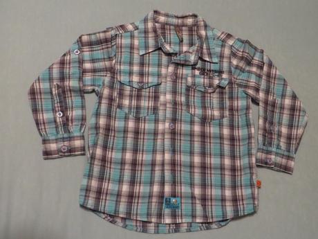 Chlapčenská frajerská košela - veľ. 110/116, 110