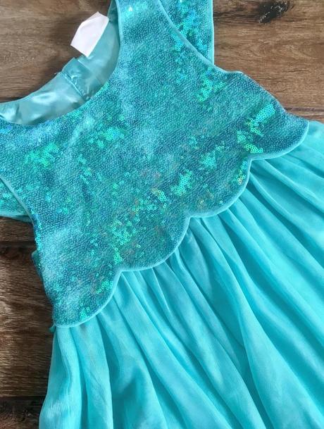 Šaty s flitrami, h&m,92