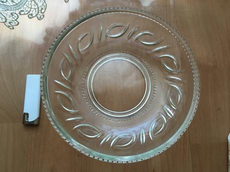 Veľká sklenená tácka, 