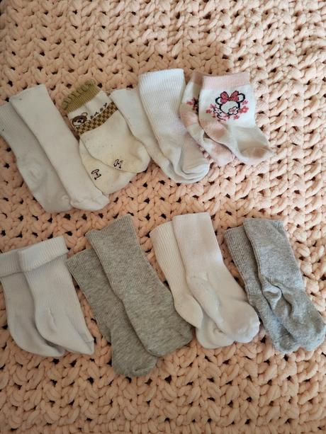 Dievčenské ponožky, h&m,18