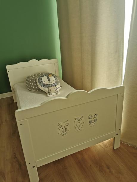 Klups marsell 140x70 white detská postieľka, šírka (cm): 70,dĺžka (cm): 140