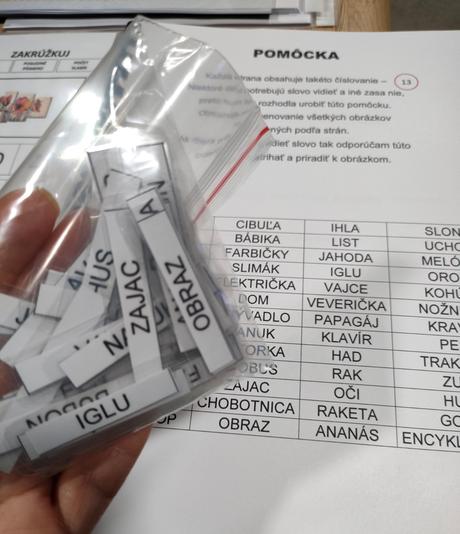 Krúžkovačka - hotová aktivita, 