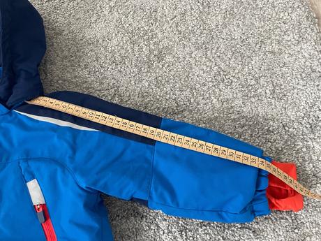 H&m bunda lyžiarska s kapucňou reflex.prvky 92, h&m,92