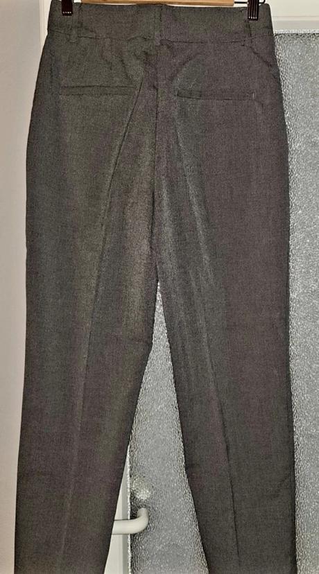 Elegantne nohavice s pukmi v.38, h&m,38