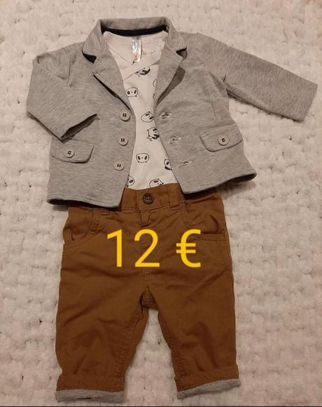 Slávnostný komplet, h&m,68