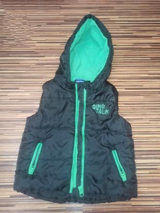 Cierna oteplena vesta 98, lupilu,98