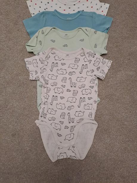 Body  s krátkym rukávom, h&m,86