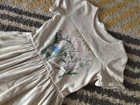 Kvetinkové šaty 122/128, h&m,128
