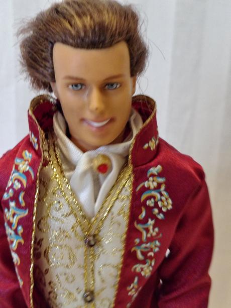Zber. celokĺbový princ štefan rapunzel 2002 mattel,
