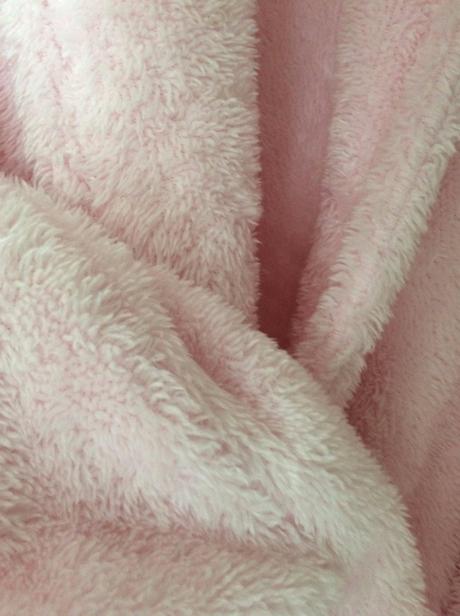 Luxusný huňatý župan, bhs,l