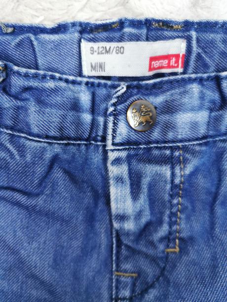 Rifle s výšivkou na kolenách, name it,80