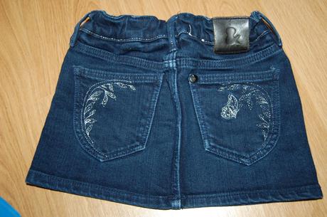 Mäkulinká riflová minisukienka., h&m,92