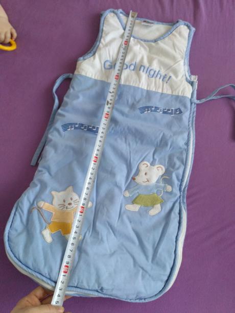 Teplý spací vak vhodný na zimu s myškami, 