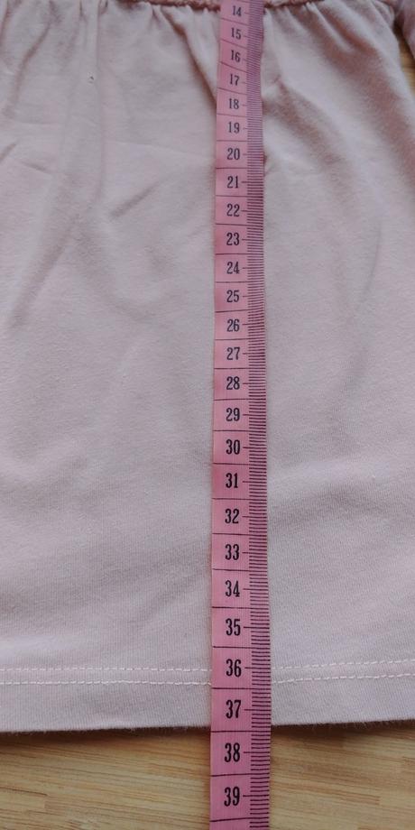 Ruzova tunika s cipkou, c&a,92