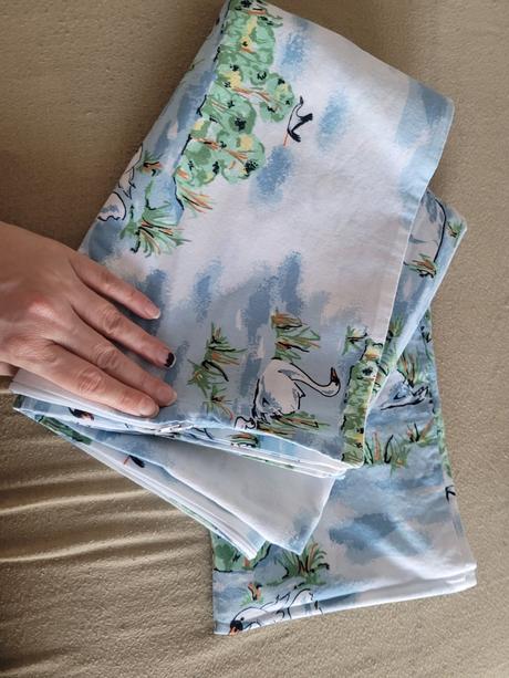 Obliečky na detský vankúš  paplón, šírka (cm): 85,dĺžka (cm): 120