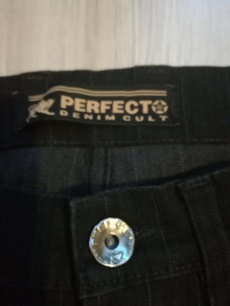 Nohavice elegantné, denim,34