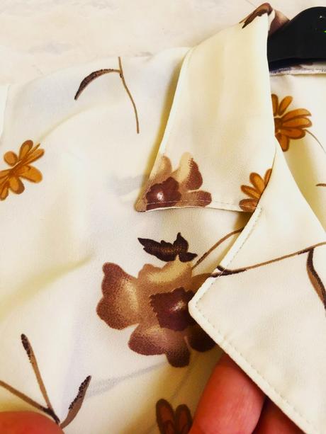 Ľahká kvetovaná blúzka, xxl