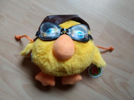 Plyšove kurča kubík,