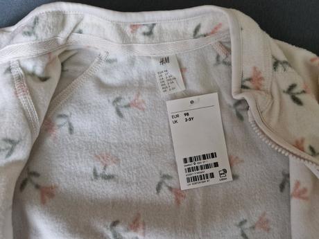 Flísová mikina h&m, h&m,98