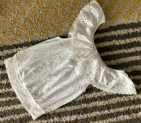 Letný top s volánom 140/146, 140