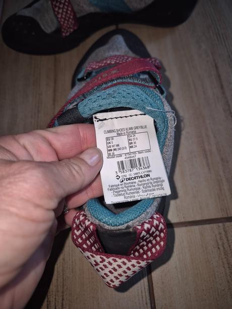 Lezečky, horolezecké topánky, 38