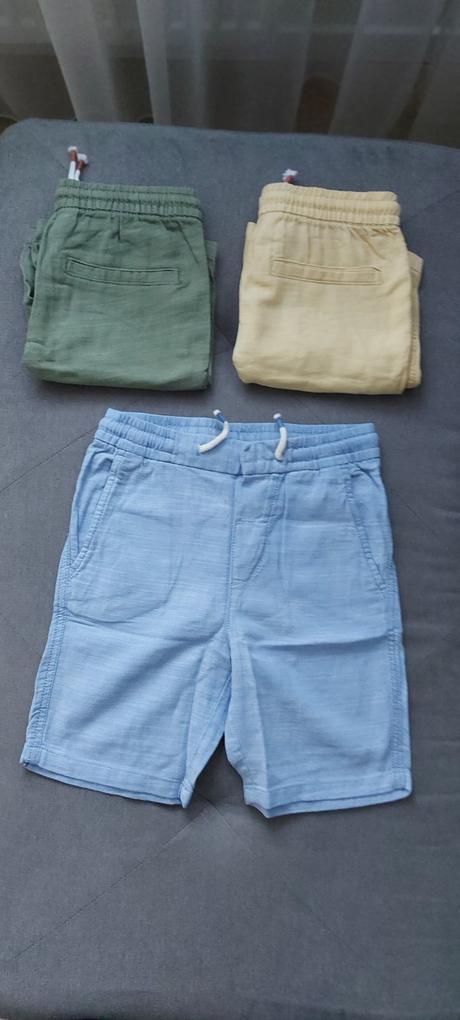 Trojbalenie šortiek, h&m,122