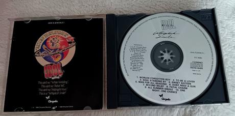 Cd billy idol - whiplash smile,