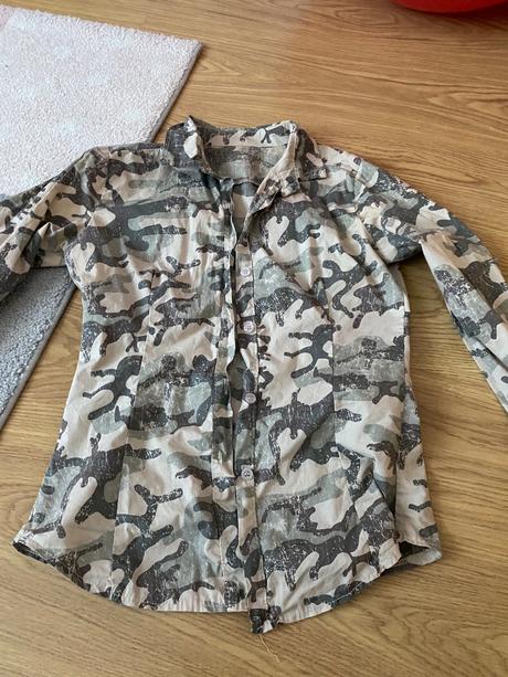 Army bluzka a nohavice, s