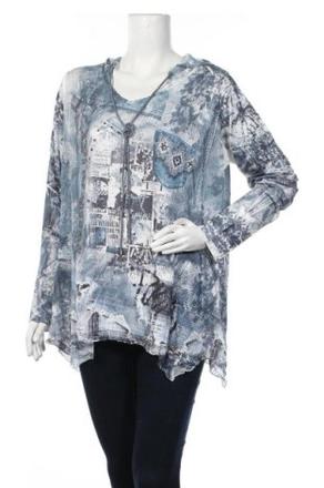 Tredy značkové tričko s kapucňou, 46