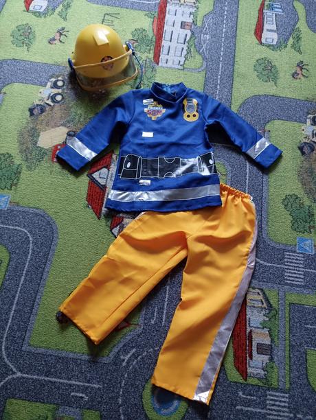 Kostým hasič sam, 