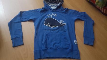 Mikina s velrybou, pull&bear,l