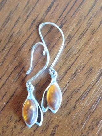 Strieborné náušnice, 