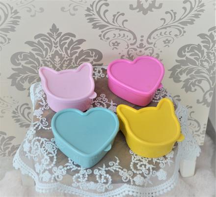 4 x dózička na jedlo s vrchnákom, 