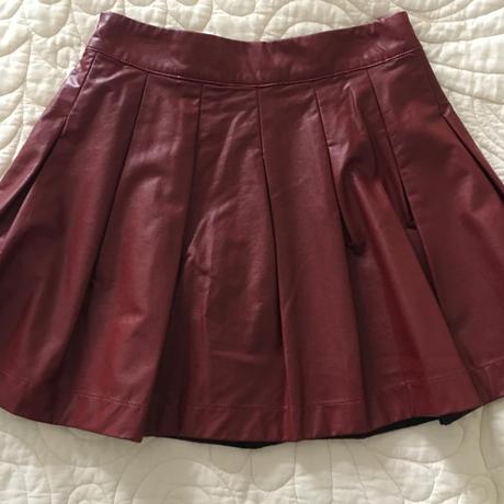 Koženková suknička iludia, 116