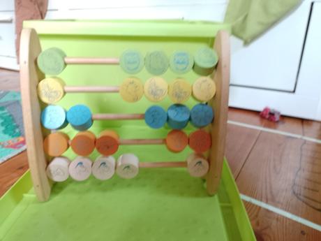 Drevené počítadlo pre najmenších, 