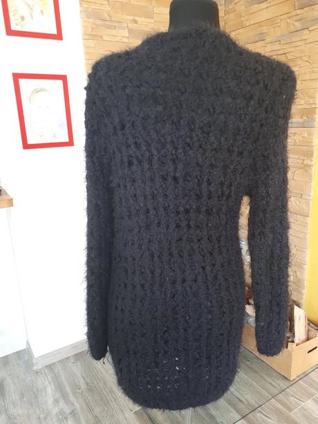 Dlhý sveter na gombíky, m