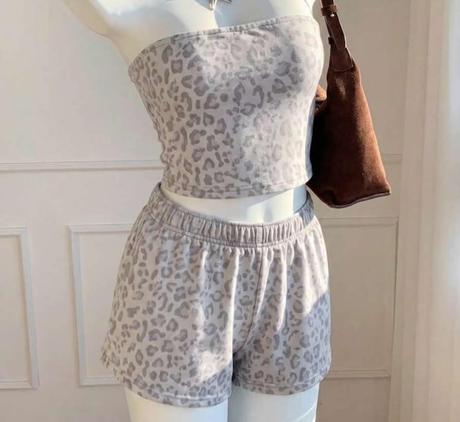 Set top a šortky, m