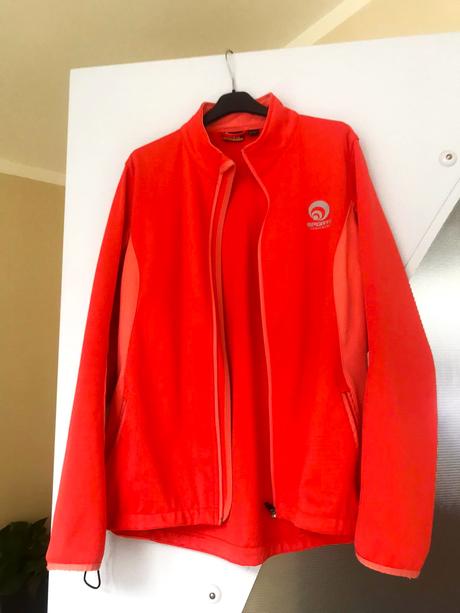 Pestrá softshellová bunda, crivit,l