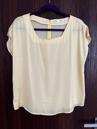 Saténová blúzka mango, mango,m