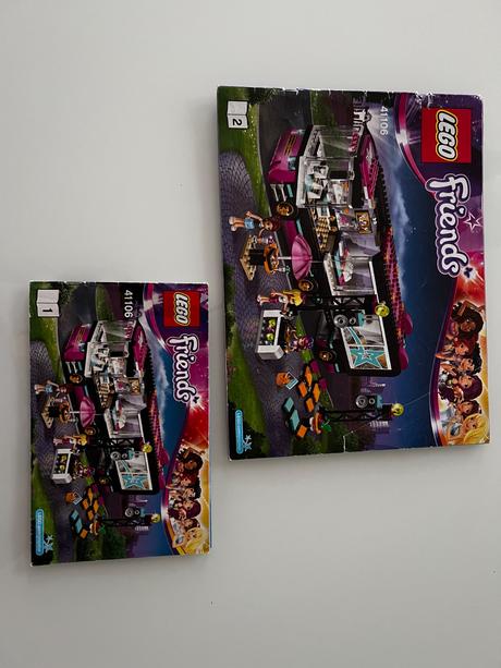 Lego friends  koncertný automobil hviezdy pop, 