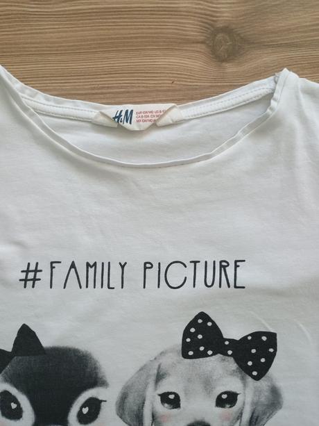 Dievčenské tričko, hm, 134/140, h&m,134