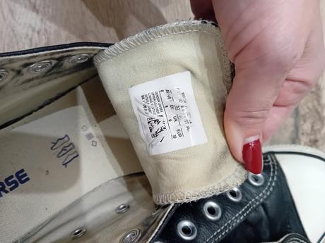 Čierne kožené converse tenisky, converse,39